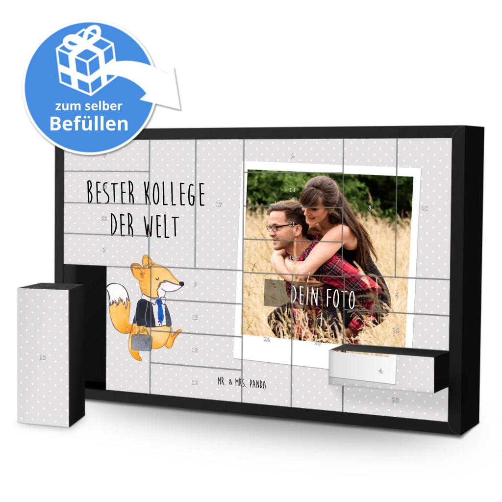 Personalisierter Befüllbarer Foto Adventskalender Fuchs Bester Kollege der Welt Personalisierter Befüllbarer Foto Adventskalender, für, Dankeschön, Geschenk, Schenken, Geburtstag, Geburtstagsgeschenk, Geschenkidee, Danke, Bedanken, Mitbringsel, Freude machen, Geschenktipp, Arbeitskollege, Kollege, Büro, Abschiedsgeschenk, Ruhestand, Arbeit, Mitarbeiter, Berufsgenosse, Beruf