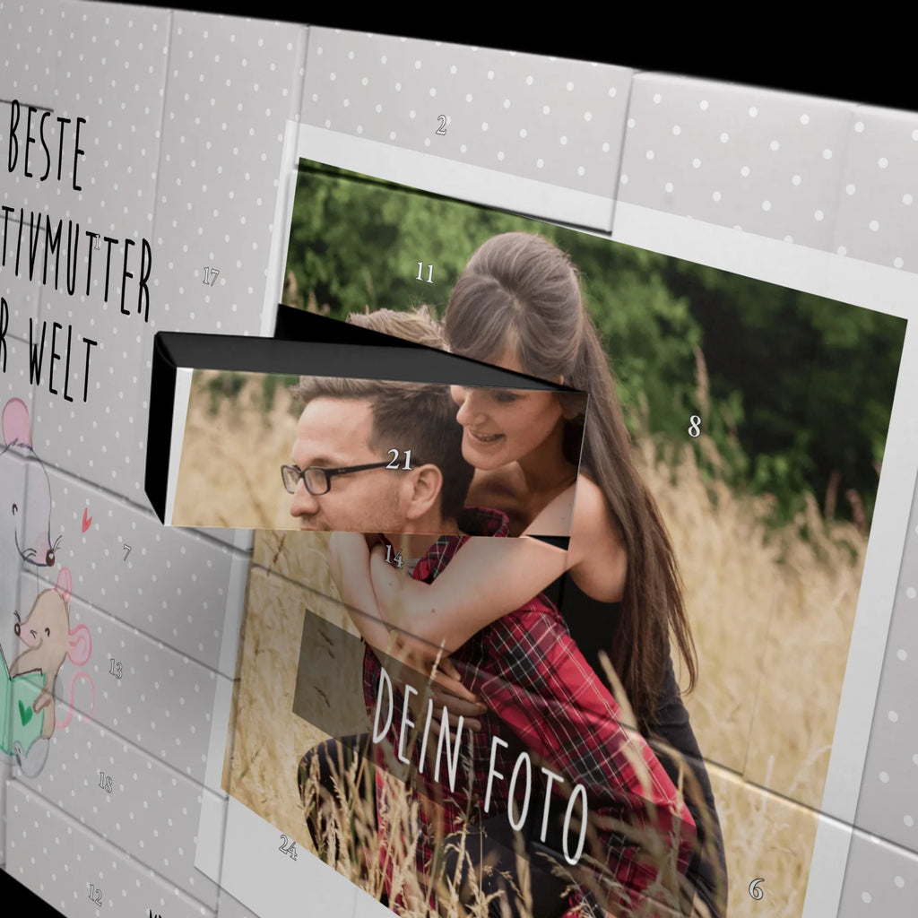 Personalisierter Befüllbarer Foto Adventskalender Maus Beste Adoptivmutter der Welt Personalisierter Befüllbarer Foto Adventskalender, für, Dankeschön, Geschenk, Schenken, Geburtstag, Geburtstagsgeschenk, Geschenkidee, Danke, Bedanken, Mitbringsel, Freude machen, Geschenktipp, Adoptivmutter, Adoptivmama, adoptiert, Mama, Mami, Mutter, Muttertag, Mutti, Ma, Tochter, Sohn, Beste Mama, Beste, Supermama