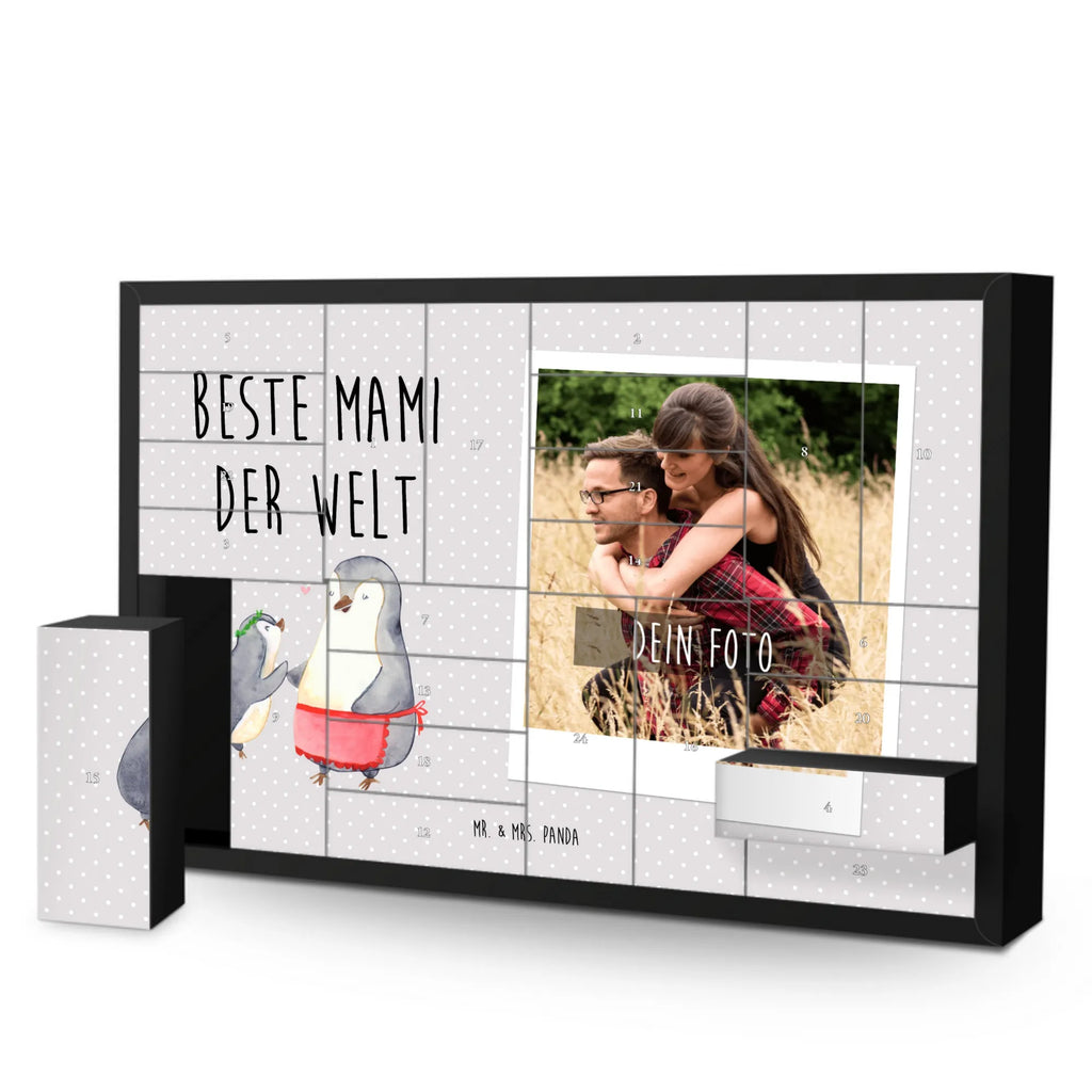 Personalisierter Befüllbarer Foto Adventskalender Pinguin Beste Mami der Welt Personalisierter Befüllbarer Foto Adventskalender, für, Dankeschön, Geschenk, Schenken, Geburtstag, Geburtstagsgeschenk, Geschenkidee, Danke, Bedanken, Mitbringsel, Freude machen, Geschenktipp, Mama, Mami, Mutter, Muttertag, Mutti, Ma, Tochter, Sohn, Beste Mama, Beste, Supermama