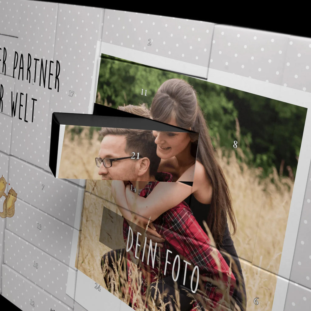 Personalisierter Befüllbarer Foto Adventskalender Otter Bester Partner der Welt Personalisierter Befüllbarer Foto Adventskalender, für, Dankeschön, Geschenk, Schenken, Geburtstag, Geburtstagsgeschenk, Geschenkidee, Danke, Bedanken, Mitbringsel, Freude machen, Geschenktipp, Partner, Ehepartner, Mann, Frau, Ehefrau, Ehemann. Freundin, Freund, Lebensgefährte, Paar, Liebe