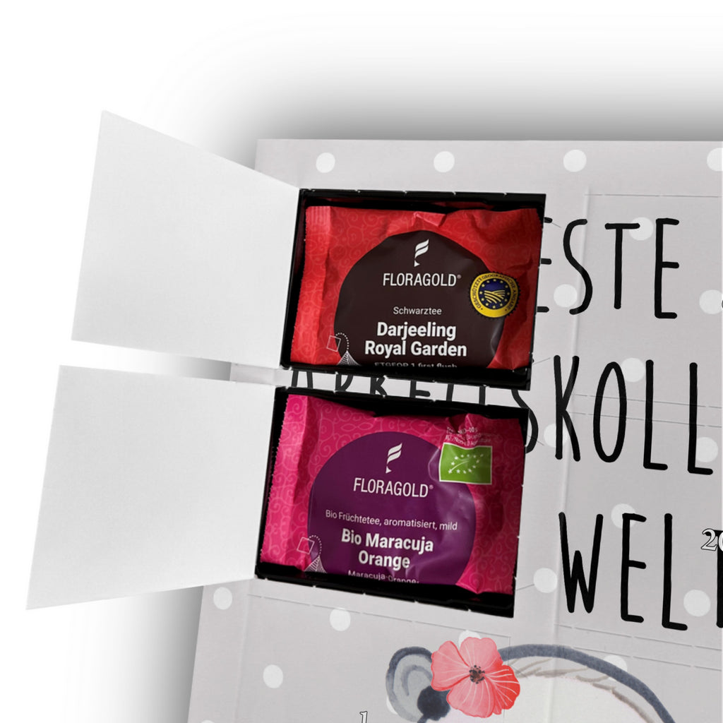 Personalisierter Tee Foto Adventskalender Panda Beste Arbeitskollegin der Welt Personalisierter Tee Adventskalender, für, Dankeschön, Geschenk, Schenken, Geburtstag, Geburtstagsgeschenk, Geschenkidee, Danke, Bedanken, Mitbringsel, Freude machen, Geschenktipp, Arbeitskollegin, Kollegin, Freundin, Büro, Abschiedsgeschenk, Ruhestand, Arbeit, Mitarbeiterin, Berufsgenossin, Beruf