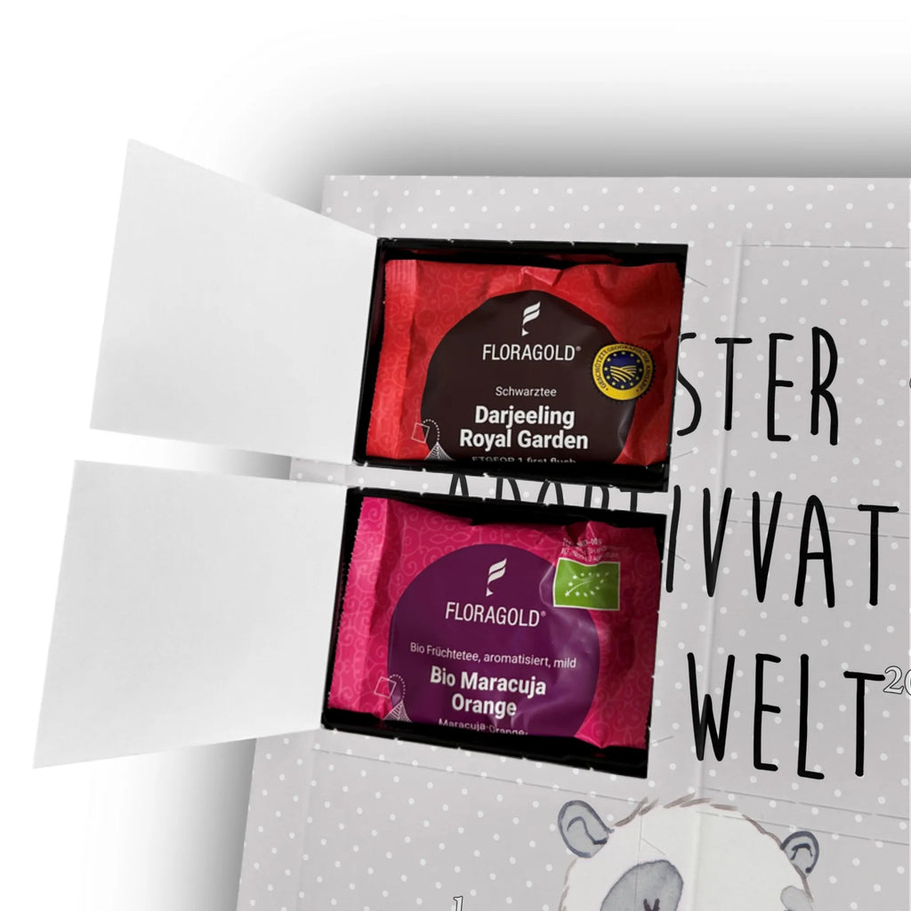 Personalisierter Tee Foto Adventskalender Panda Bester Adoptivvater der Welt Personalisierter Tee Foto Adventskalender, für, Dankeschön, Geschenk, Schenken, Geburtstag, Geburtstagsgeschenk, Geschenkidee, Danke, Bedanken, Mitbringsel, Freude machen, Geschenktipp, Adoptiv vater, Adoption, adoptiert, Adoptivvater