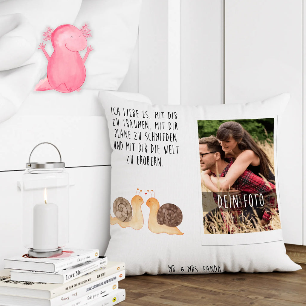 Personalisiertes Foto Kissen Schnecken Liebe Personalisiertes Foto Kissen, Liebe, Partner, Freund, Freundin, Ehemann, Ehefrau, Heiraten, Verlobung, Heiratsantrag, Liebesgeschenk, Jahrestag, Hocheitstag