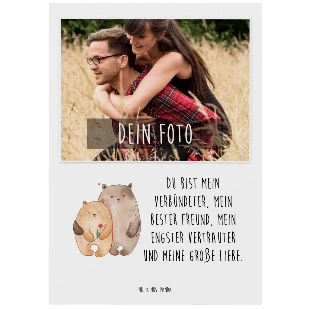 Personalisierte Foto Postkarte Bären Liebe Personalisierte Foto Postkarte, Liebe, Partner, Freund, Freundin, Ehemann, Ehefrau, Heiraten, Verlobung, Heiratsantrag, Liebesgeschenk, Jahrestag, Hocheitstag, Verliebt, Verlobt, Verheiratet, Geschenk Freundin, Geschenk Freund, Liebesbeweis, Hochzeitstag, Geschenk Hochzeit, Bären, Bärchen, Bär