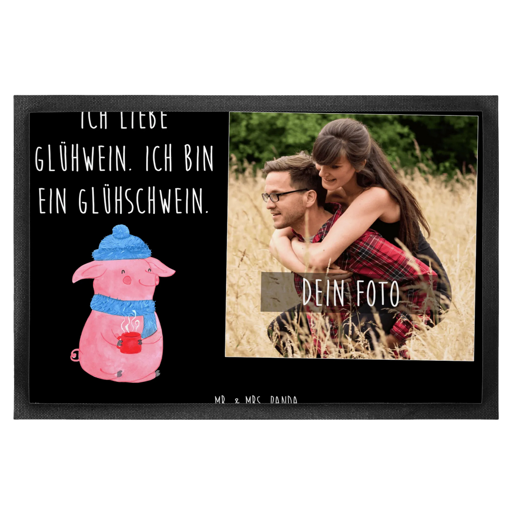 Personalisierte Foto Fußmatte Schwein Glühwein Personalisierte Foto Fußmatte, Winter, Weihnachten, Weihnachtsdeko, Nikolaus, Advent, Heiligabend, Wintermotiv, Glühschwein, Glühwein, Weihnachtsmarkt, Punsch