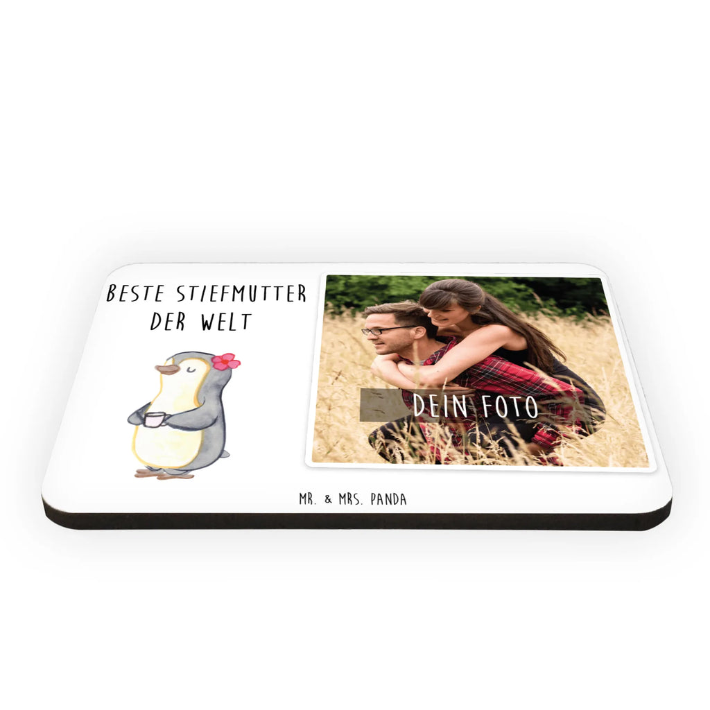 Personalisierter Foto Magnet Pinguin Beste Stiefmutter der Welt Personalisierter Foto Magnet, für, Dankeschön, Geschenk, Schenken, Geburtstag, Geburtstagsgeschenk, Geschenkidee, Danke, Bedanken, Mitbringsel, Freude machen, Geschenktipp, Stiefmutter, Stief Mutter, Stiefmama, Mami, Mutter, Muttertag, Mutti, Mama, Tochter, Sohn, Beste