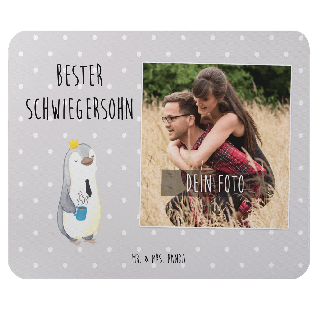 Personalisiertes Foto Mauspad Pinguin Bester Schwiegersohn Personalisiertes Foto Mauspad, für, Dankeschön, Geschenk, Schenken, Geburtstag, Geburtstagsgeschenk, Geschenkidee, Danke, Bedanken, Mitbringsel, Freude machen, Geschenktipp, Schwiegersohn, Tochter, Ehefrau des Sohns, Frau, angeheiratet, Hochzeit, Heirat