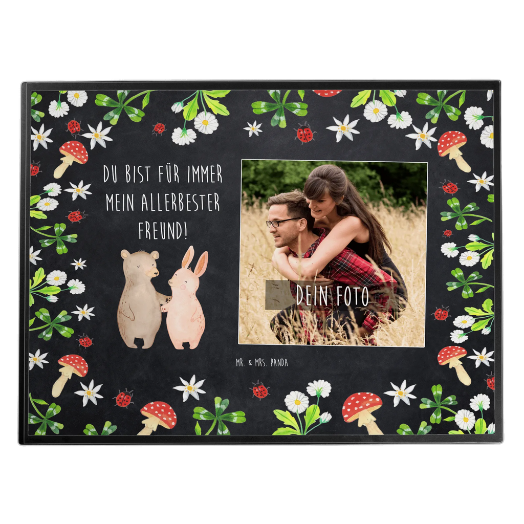 Personalisierte Foto Schreibtischunterlage Bär und Hase Umarmen Personalisierte Foto Schreibtischunterlage, Liebe, Partner, Freund, Freundin, Ehemann, Ehefrau, Heiraten, Verlobung, Heiratsantrag, Liebesgeschenk, Jahrestag, Hocheitstag, Freunde, bester Freund, Hase, Bär, Bärchen, best friends