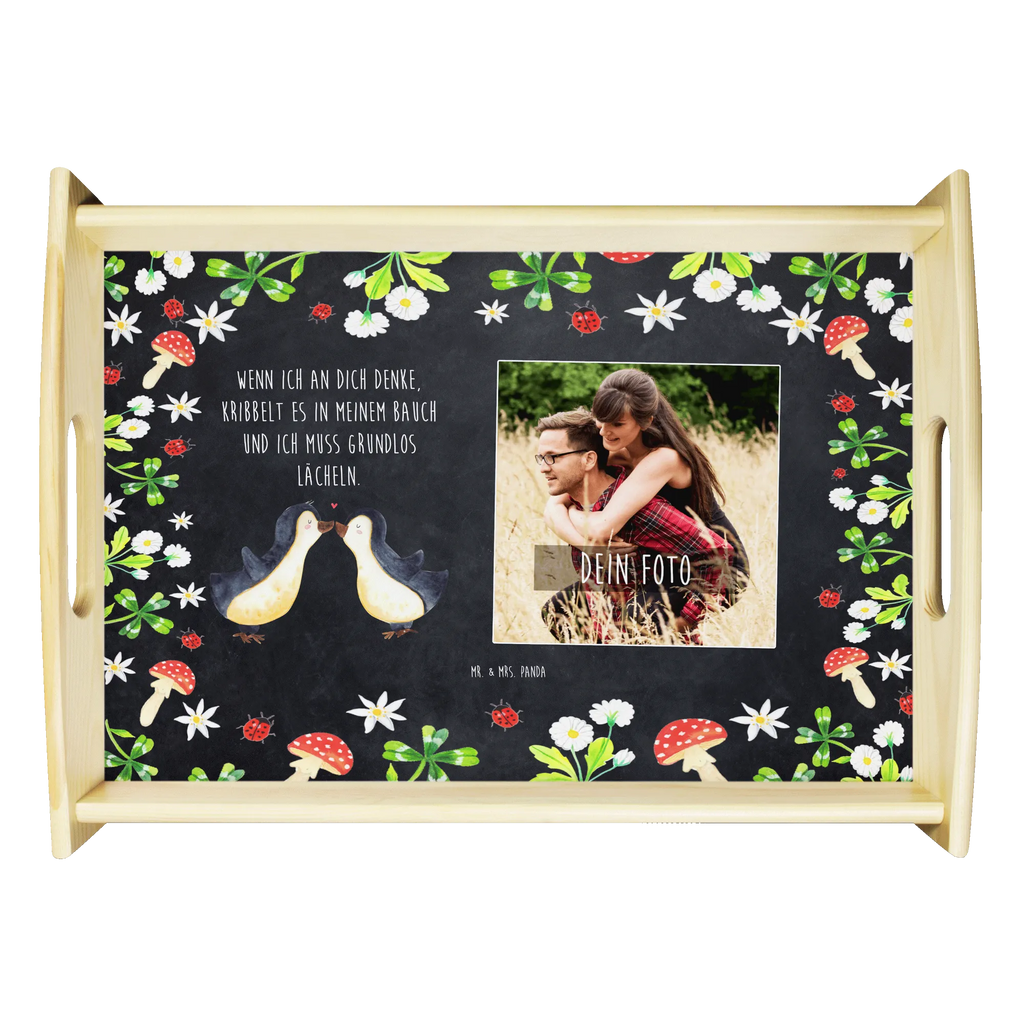 Personalisiertes Foto Serviertablett Pinguine Kuss Personalisiertes Service Tablett, Liebe, Partner, Freund, Freundin, Ehemann, Ehefrau, Heiraten, Verlobung, Heiratsantrag, Liebesgeschenk, Jahrestag, Hocheitstag, Valentinstag, Geschenk für Frauen, Hochzeitstag, Mitbringsel, Geschenk für Freundin, Geschenk für Partner, Liebesbeweis, für Männer, für Ehemann