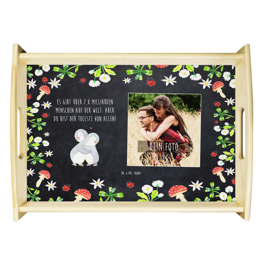 Personalisiertes Foto Serviertablett Pinguine Kuscheln Personalisiertes Service Tablett, Liebe, Partner, Freund, Freundin, Ehemann, Ehefrau, Heiraten, Verlobung, Heiratsantrag, Liebesgeschenk, Jahrestag, Hocheitstag, Valentinstag, Geschenk für Frauen, Hochzeitstag, Mitbringsel, Geschenk für Freundin, Geschenk für Partner, Liebesbeweis, für Männer, für Ehemann