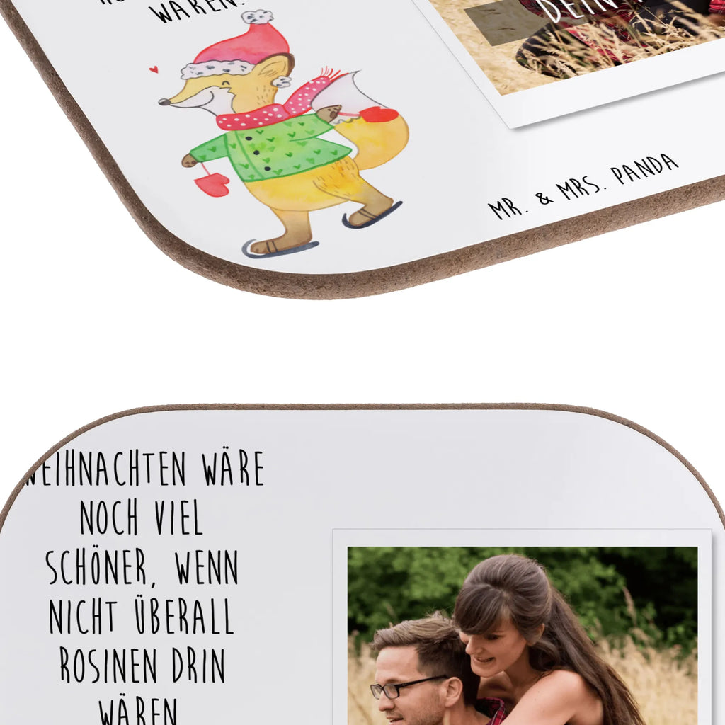 Personalisierter Foto Untersetzer Fuchs  Schlittschuhe Personalisierter Foto Untersetzer, Winter, Weihnachten, Weihnachtsdeko, Nikolaus, Advent, Heiligabend, Wintermotiv, Weihnachtsmann, Weihnachtstage, Weihnachtsbaum, Tannenbaum, Weihnachtszeit