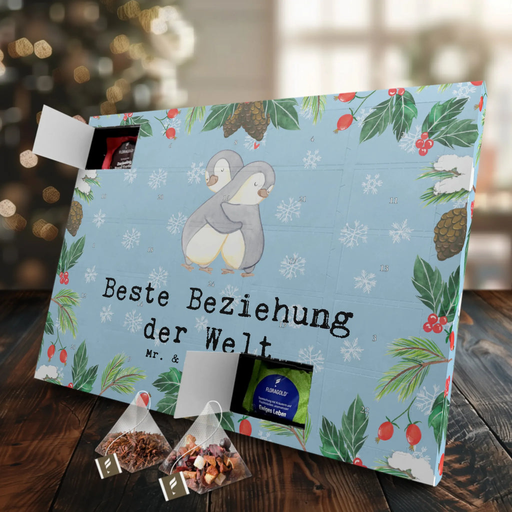 Tee Adventskalender Pinguin Beste Beziehung der Welt Adventskalender, Kerzen Adventskalender, Duftkerzen Adventskalender, für, Dankeschön, Geschenk, Schenken, Geburtstag, Geburtstagsgeschenk, Geschenkidee, Danke, Bedanken, Mitbringsel, Freude machen, Geschenktipp, Beziehung, Zusammen sein, Miteinander gehen, Liebe, Verlieb, Liebesgeschenk