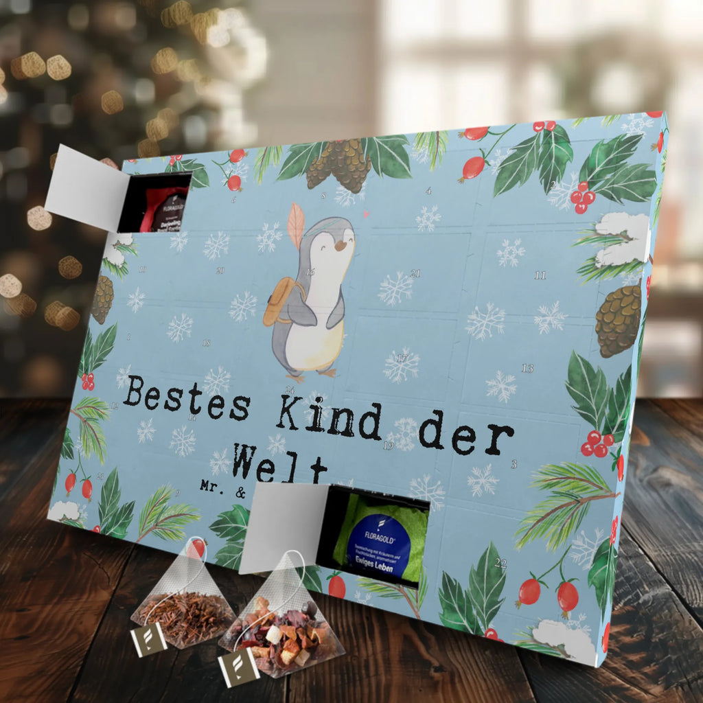 Tee Adventskalender Pinguin Bestes Kind der Welt Adventskalender, Kerzen Adventskalender, Duftkerzen Adventskalender, für, Dankeschön, Geschenk, Schenken, Geburtstag, Geburtstagsgeschenk, Geschenkidee, Danke, Bedanken, Mitbringsel, Freude machen, Geschenktipp, Kinder, Kind, Kid, Kids, Kiddy, Bestes, Tochter, Sohn, Nachwuchs, Geburt, Liebling, Taufe