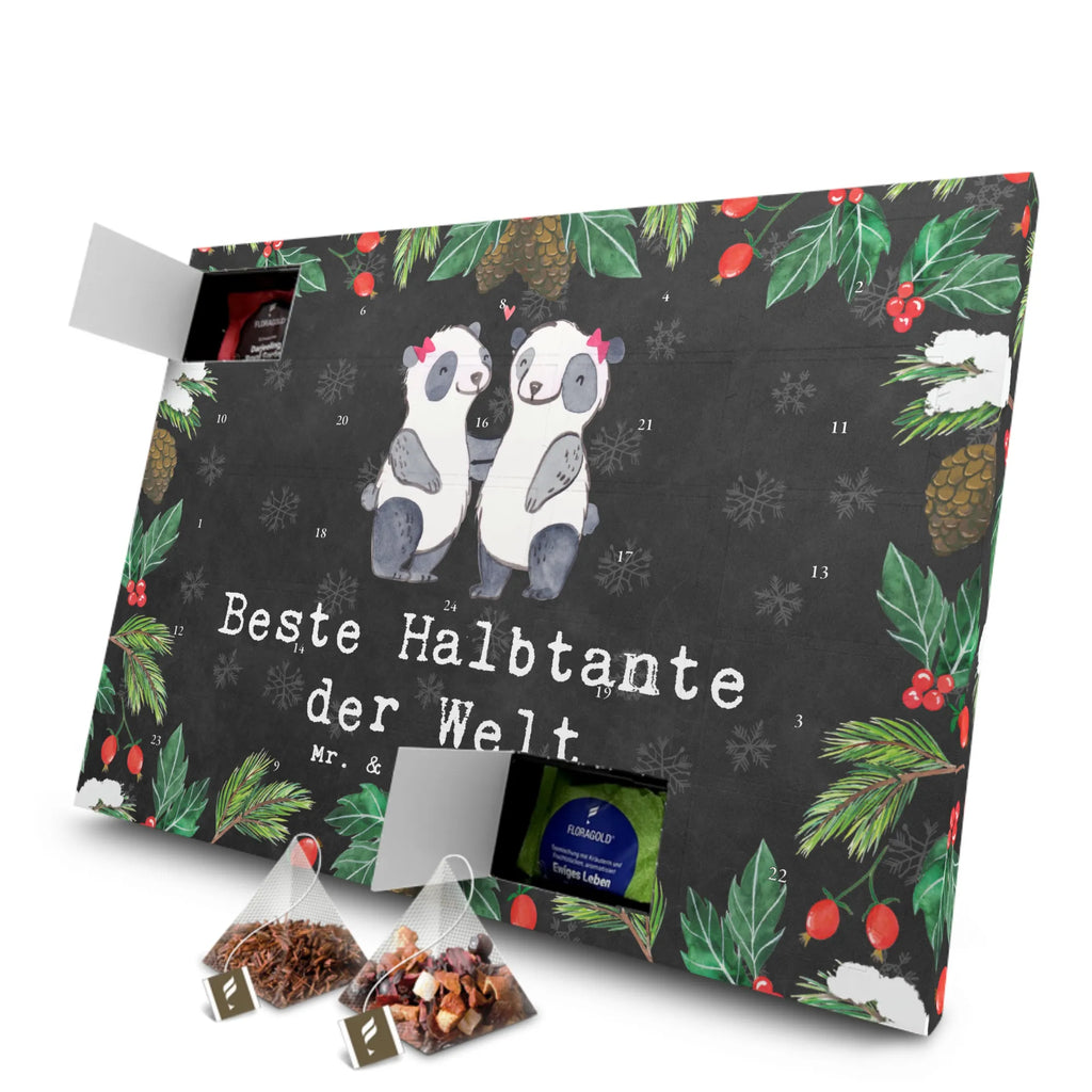 Tee Adventskalender Panda Beste Halbtante der Welt Adventskalender, Kerzen Adventskalender, Duftkerzen Adventskalender, für, Dankeschön, Geschenk, Schenken, Geburtstag, Geburtstagsgeschenk, Geschenkidee, Danke, Bedanken, Mitbringsel, Freude machen, Geschenktipp, Halbtante, Tante, beste Tante, Stieftante, Stief, Stiefgeschwister, Familie, Kleinigkeit