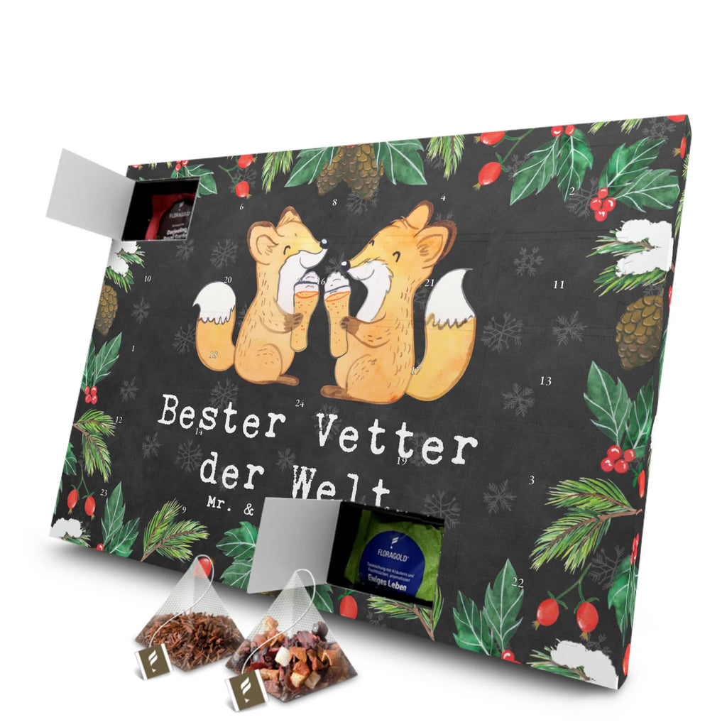 Tee Adventskalender Fuchs Bester Vetter der Welt Adventskalender, Kerzen Adventskalender, Duftkerzen Adventskalender, für, Dankeschön, Geschenk, Schenken, Geburtstag, Geburtstagsgeschenk, Geschenkidee, Danke, Bedanken, Mitbringsel, Freude machen, Geschenktipp, Vetter, Cousin, Kousin, Sohn von Onkel, Sohn von Tante, Familie, Verwandtschaft, Cousine