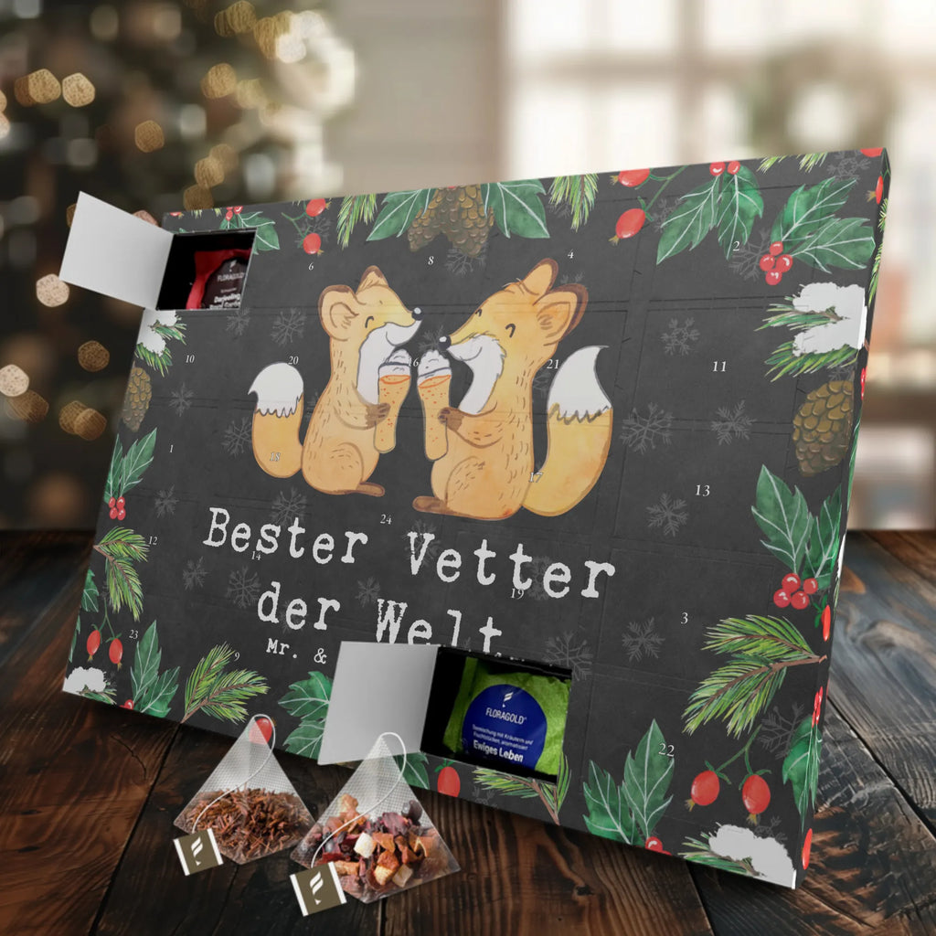 Tee Adventskalender Fuchs Bester Vetter der Welt Adventskalender, Kerzen Adventskalender, Duftkerzen Adventskalender, für, Dankeschön, Geschenk, Schenken, Geburtstag, Geburtstagsgeschenk, Geschenkidee, Danke, Bedanken, Mitbringsel, Freude machen, Geschenktipp, Vetter, Cousin, Kousin, Sohn von Onkel, Sohn von Tante, Familie, Verwandtschaft, Cousine