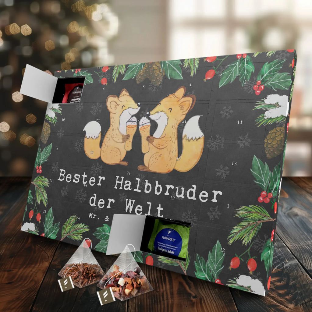 Tee Adventskalender Fuchs Bester Halbbruder der Welt Adventskalender, Kerzen Adventskalender, Duftkerzen Adventskalender, für, Dankeschön, Geschenk, Schenken, Geburtstag, Geburtstagsgeschenk, Geschenkidee, Danke, Bedanken, Mitbringsel, Freude machen, Geschenktipp, Halbbruder, Stiefbruder, Stief, Stiefgeschwister, Bruder, Brudi, Geschwister, Bruderherz, Schwester, Familie, Kleinigkeit, Brother, Bester, Sohn