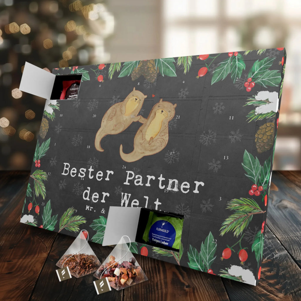 Tee Adventskalender Otter Bester Partner der Welt Adventskalender, Kerzen Adventskalender, Duftkerzen Adventskalender, für, Dankeschön, Geschenk, Schenken, Geburtstag, Geburtstagsgeschenk, Geschenkidee, Danke, Bedanken, Mitbringsel, Freude machen, Geschenktipp, Partner, Ehepartner, Mann, Frau, Ehefrau, Ehemann. Freundin, Freund, Lebensgefährte, Paar, Liebe