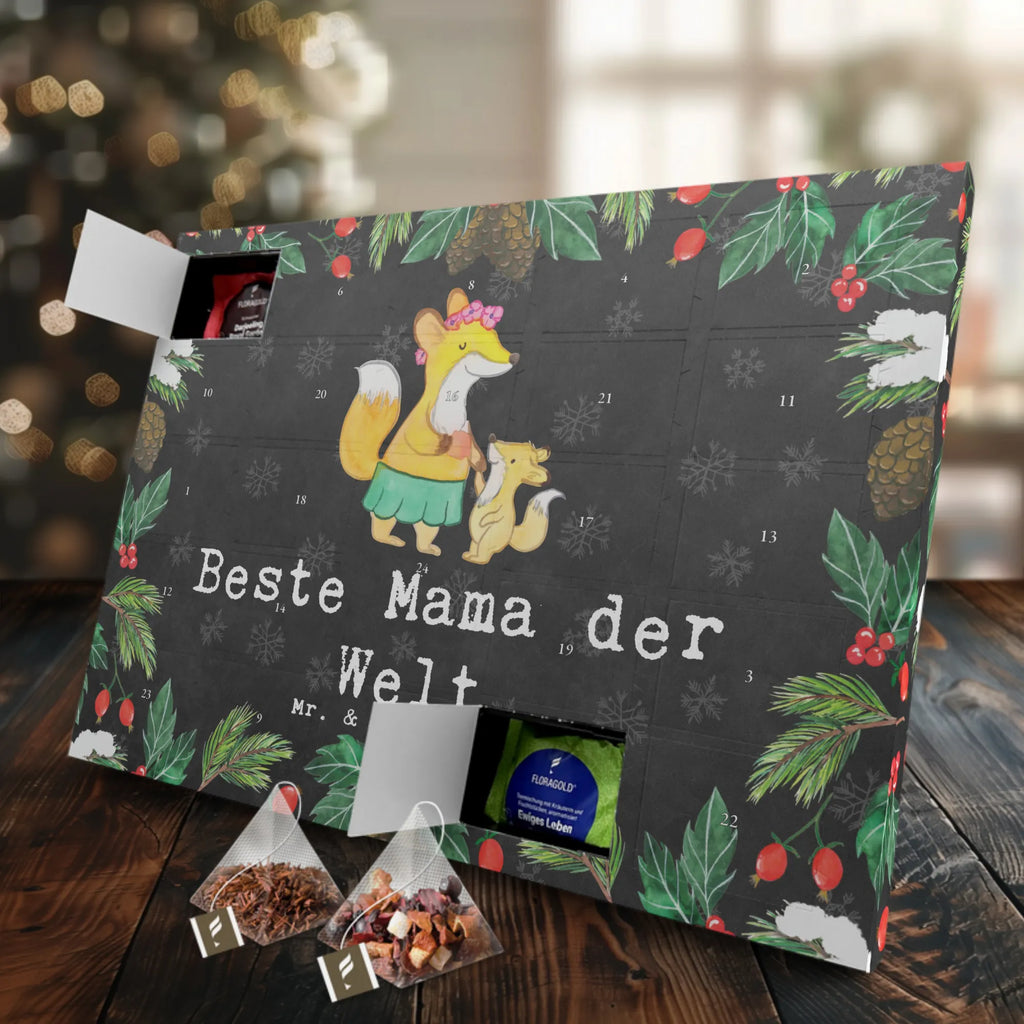 Tee Adventskalender Fuchs Beste Mama der Welt Adventskalender, Kerzen Adventskalender, Duftkerzen Adventskalender, für, Dankeschön, Geschenk, Schenken, Geburtstag, Geburtstagsgeschenk, Geschenkidee, Danke, Bedanken, Mitbringsel, Freude machen, Geschenktipp, Mama, Mami, Mutter, Muttertag, Mutti, Ma, Tochter, Sohn, Beste Mama, Beste, Supermama