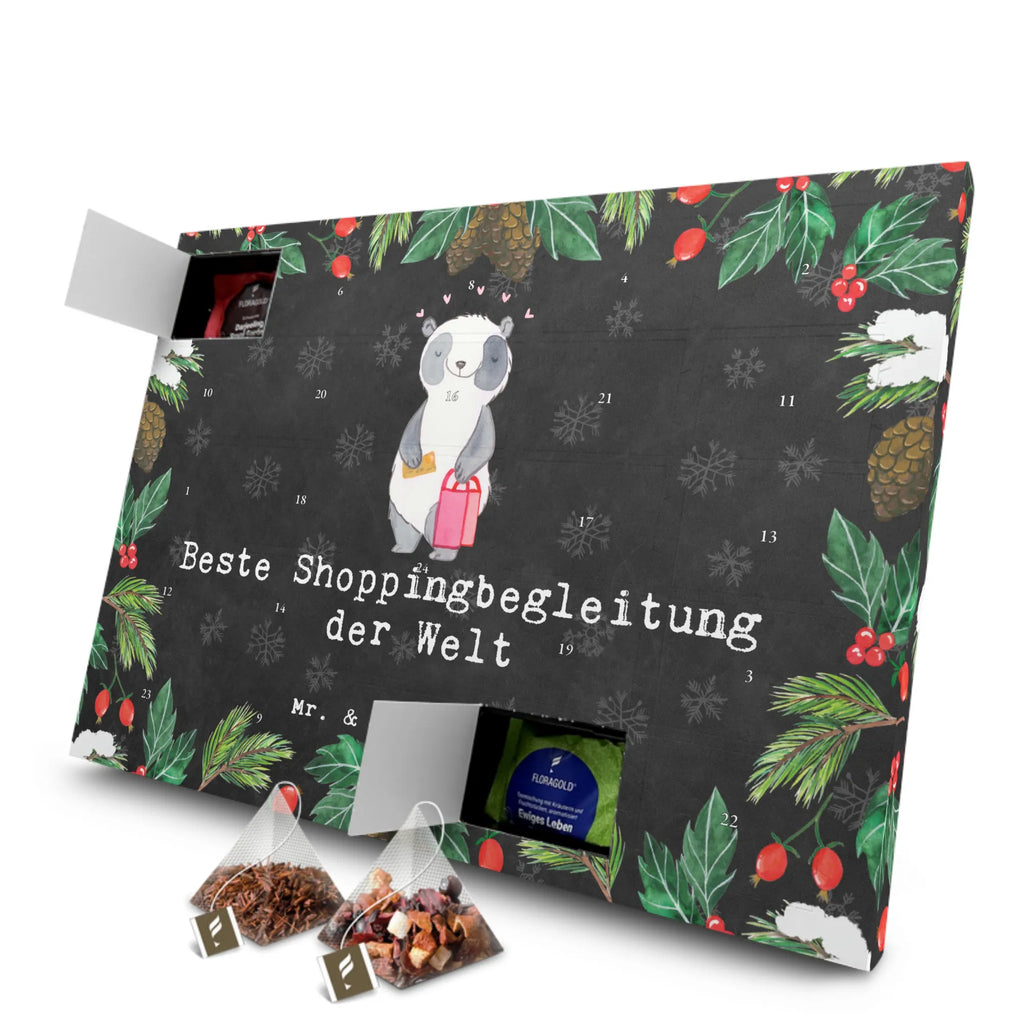 Tee Adventskalender Panda Beste Shoppingbegleitung der Welt Adventskalender, Kerzen Adventskalender, Duftkerzen Adventskalender, für, Dankeschön, Geschenk, Schenken, Geburtstag, Geburtstagsgeschenk, Geschenkidee, Danke, Bedanken, Mitbringsel, Freude machen, Geschenktipp, Shoppingbegleitung, Shoppingpartner, Begleitung, Shoppen, Partner, Freundin, Freund, bff, Shopping, Einkaufen, Shopping-Queen, Queen, Bester