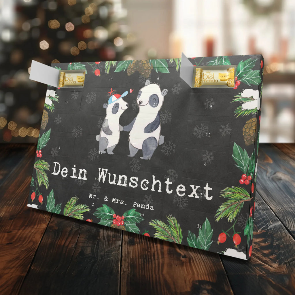 Personalisierter Marzipan Adventskalender Panda Bester Cousin der Welt Personalisierter Marzipan Adventskalender, für, Dankeschön, Geschenk, Schenken, Geburtstag, Geburtstagsgeschenk, Geschenkidee, Danke, Bedanken, Mitbringsel, Freude machen, Geschenktipp, Cousin, Kousin, Vetter, Sohn von Onkel, Sohn von Tante, Familie, Verwandtschaft, Cousine