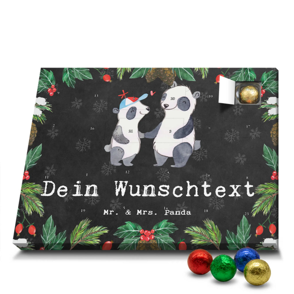 Personalisierter Schoko Adventskalender Panda Bester Cousin der Welt Personalisierter Adventskalender, Adventskalender mit Namen, für, Dankeschön, Geschenk, Schenken, Geburtstag, Geburtstagsgeschenk, Geschenkidee, Danke, Bedanken, Mitbringsel, Freude machen, Geschenktipp, Cousin, Kousin, Vetter, Sohn von Onkel, Sohn von Tante, Familie, Verwandtschaft, Cousine