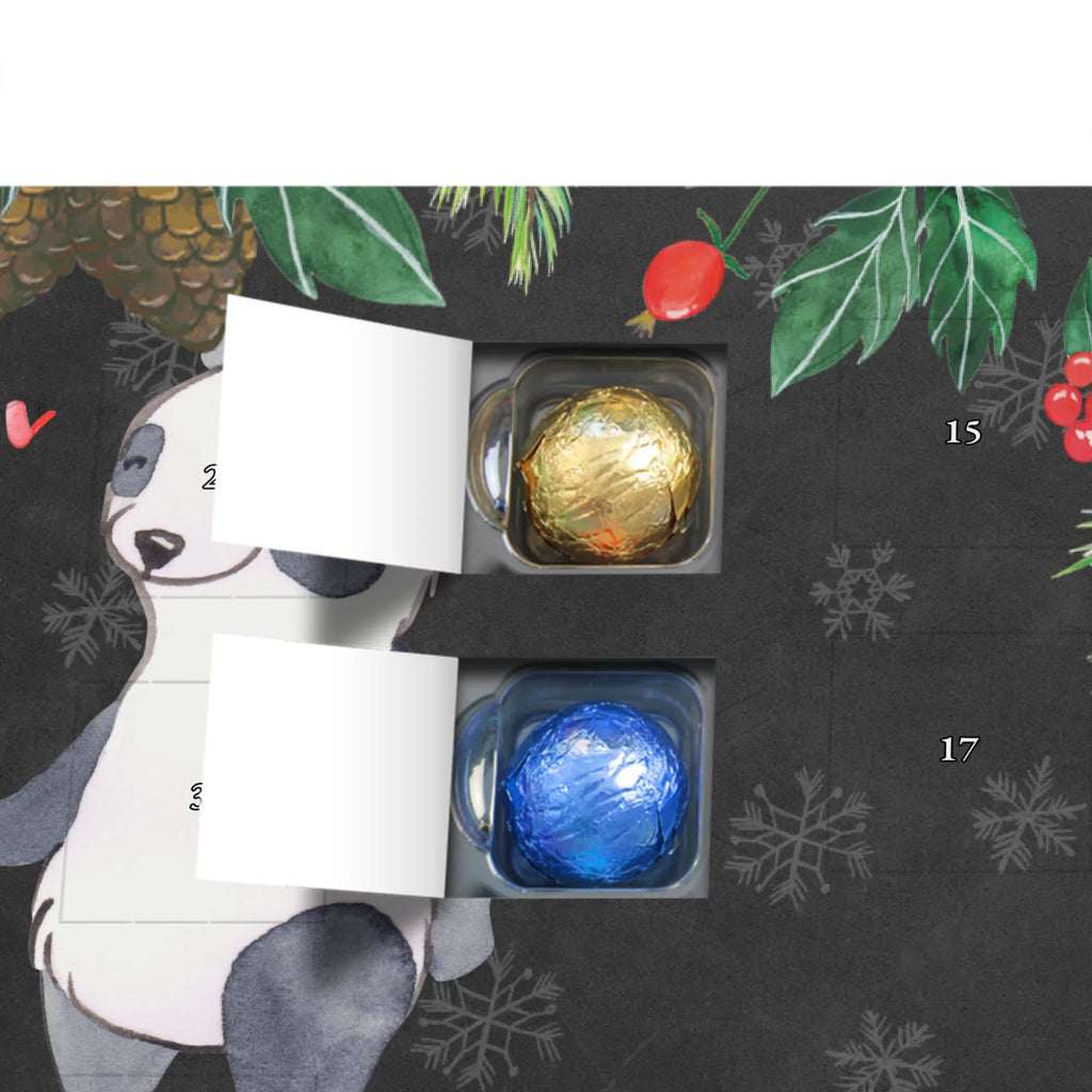 Personalisierter Schoko Adventskalender Panda Bester Cousin der Welt Personalisierter Adventskalender, Adventskalender mit Namen, für, Dankeschön, Geschenk, Schenken, Geburtstag, Geburtstagsgeschenk, Geschenkidee, Danke, Bedanken, Mitbringsel, Freude machen, Geschenktipp, Cousin, Kousin, Vetter, Sohn von Onkel, Sohn von Tante, Familie, Verwandtschaft, Cousine