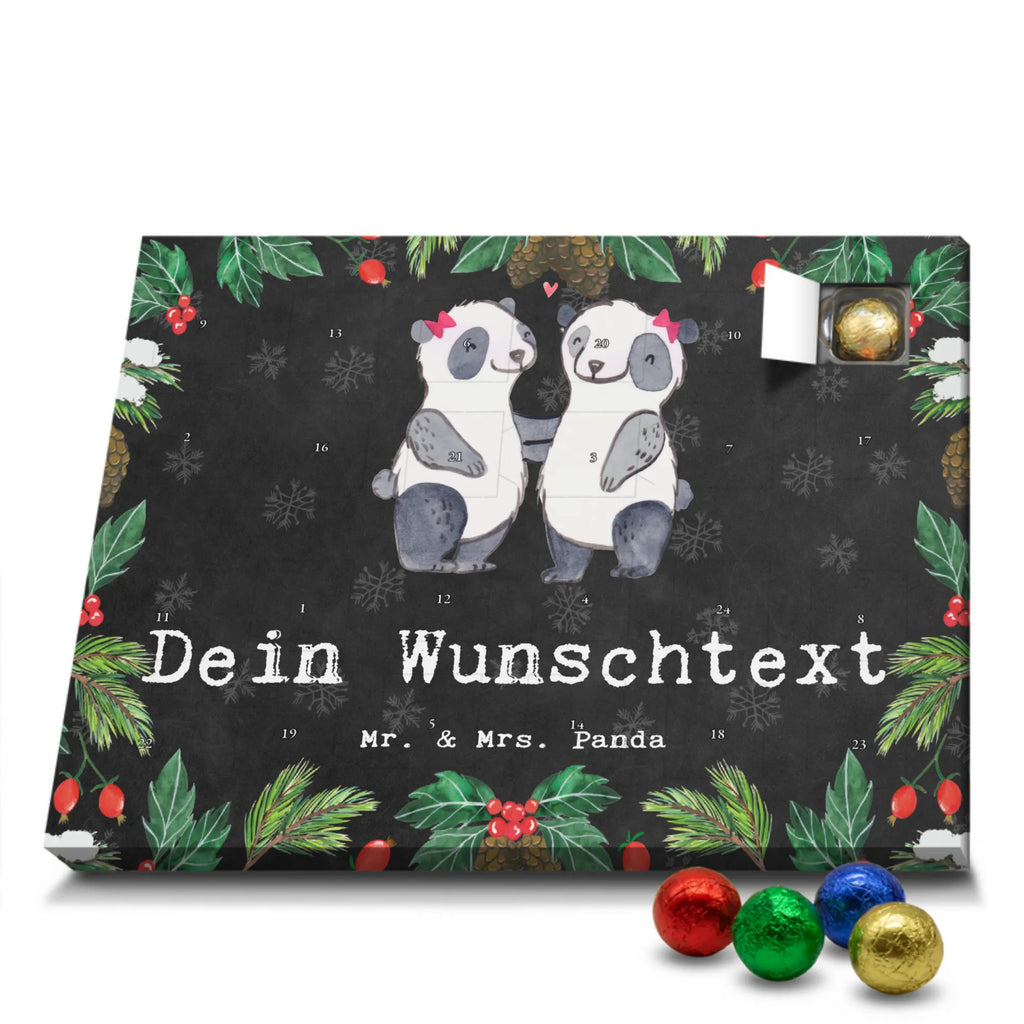 Personalisierter Schoko Adventskalender Panda Beste Halbtante der Welt Personalisierter Adventskalender, Adventskalender mit Namen, für, Dankeschön, Geschenk, Schenken, Geburtstag, Geburtstagsgeschenk, Geschenkidee, Danke, Bedanken, Mitbringsel, Freude machen, Geschenktipp, Halbtante, Tante, beste Tante, Stieftante, Stief, Stiefgeschwister, Familie, Kleinigkeit