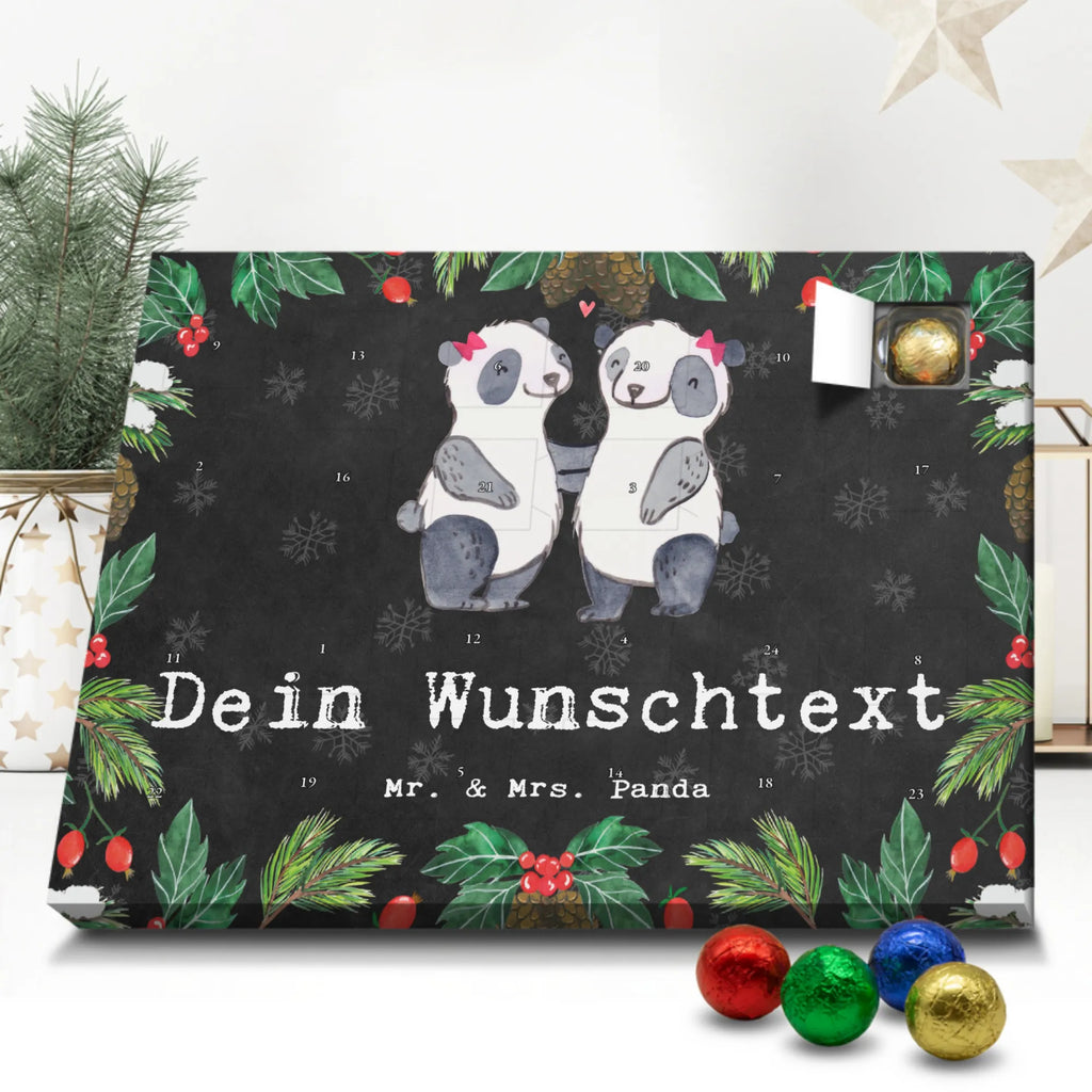 Personalisierter Schoko Adventskalender Panda Beste Halbtante der Welt Personalisierter Adventskalender, Adventskalender mit Namen, für, Dankeschön, Geschenk, Schenken, Geburtstag, Geburtstagsgeschenk, Geschenkidee, Danke, Bedanken, Mitbringsel, Freude machen, Geschenktipp, Halbtante, Tante, beste Tante, Stieftante, Stief, Stiefgeschwister, Familie, Kleinigkeit