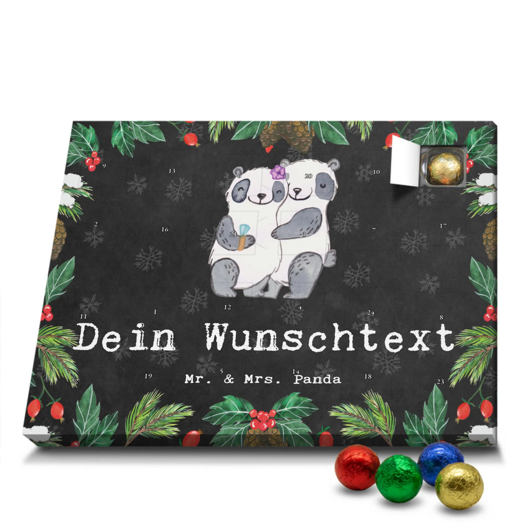 Personalisierter Schoko Adventskalender Panda Beste Verlobte der Welt Personalisierter Adventskalender, Adventskalender mit Namen, für, Dankeschön, Geschenk, Schenken, Geburtstag, Geburtstagsgeschenk, Geschenkidee, Danke, Bedanken, Mitbringsel, Freude machen, Geschenktipp, Verlobte, Verloben, Verlobung, Traumfrau, Frau, Freundin, Ehefrau, Zukünftige, Hochzeit, Ehe