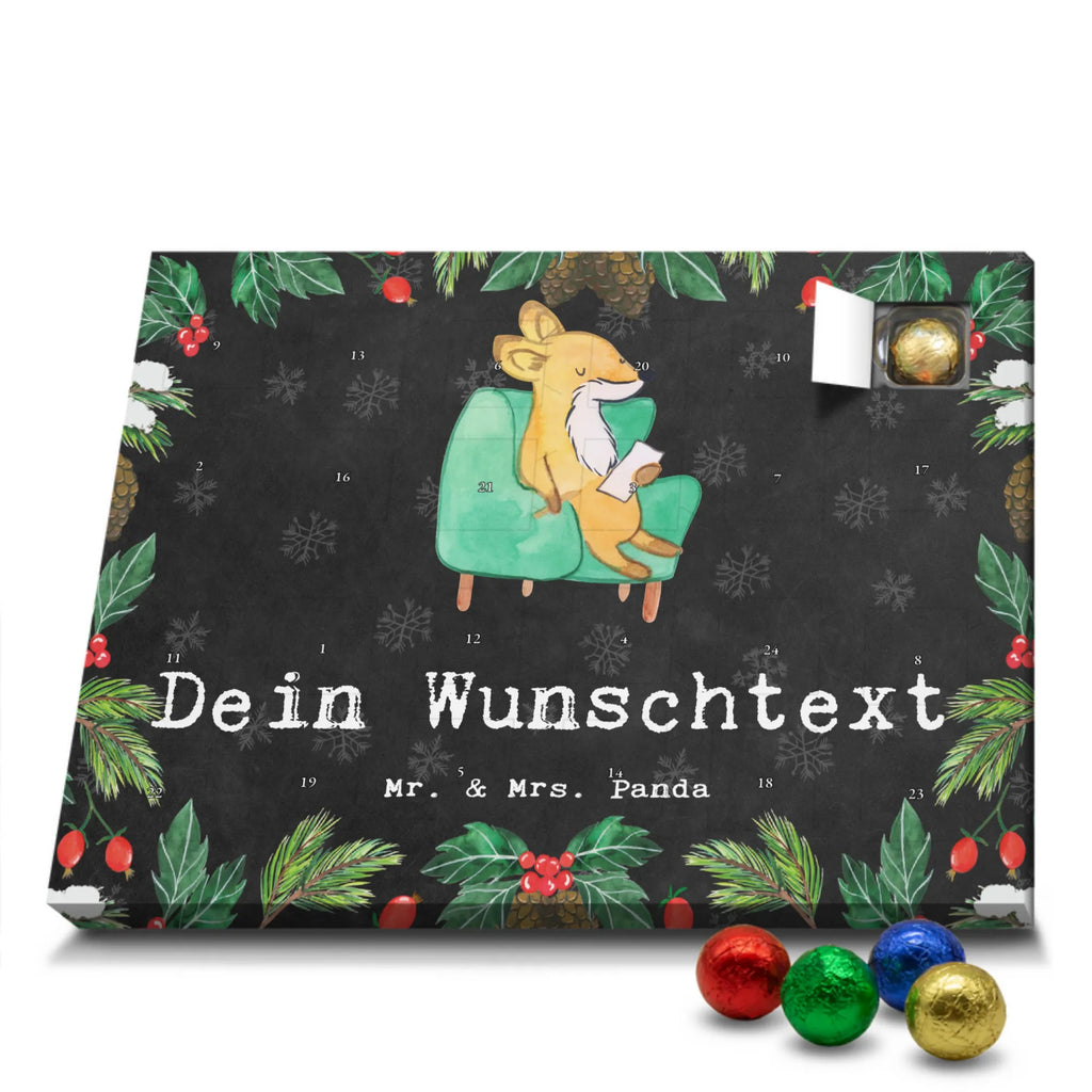 Personalisierter Schoko Adventskalender Fuchs Bester Zuhörer der Welt Personalisierter Adventskalender, Adventskalender mit Namen, für, Dankeschön, Geschenk, Schenken, Geburtstag, Geburtstagsgeschenk, Geschenkidee, Danke, Bedanken, Mitbringsel, Freude machen, Geschenktipp, Zuhörer, Freund, Freundin, offenes Ohr, Hilfsbereit, Hilfe