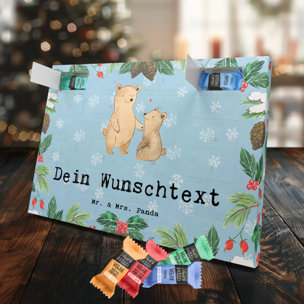 Personalisierter veganer Adventskalender Bär Bester Vati der Welt Personalisierter veganer Adventskalender, für, Dankeschön, Geschenk, Schenken, Geburtstag, Geburtstagsgeschenk, Geschenkidee, Danke, Bedanken, Mitbringsel, Freude machen, Geschenktipp, Vater, Papa, Dad, Daddy, Paps, Papi, Vati, Eltern, Geschenk Vater, Mann, Familie, Bester, Kleinigkeit