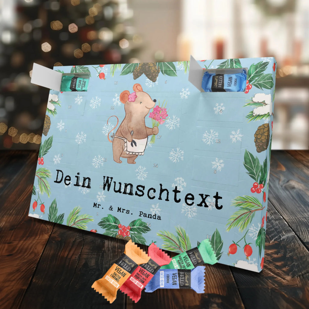 Personalisierter veganer Adventskalender Maus Beste Großtante der Welt Personalisierter veganer Adventskalender, für, Dankeschön, Geschenk, Schenken, Geburtstag, Geburtstagsgeschenk, Geschenkidee, Danke, Bedanken, Mitbringsel, Freude machen, Geschenktipp, Großtante, Grosstante, Tante, Lieblingstante, Familie, Schwester, Tanten, Kleinigkeit, Beste, Nichte, Neffe, Groß