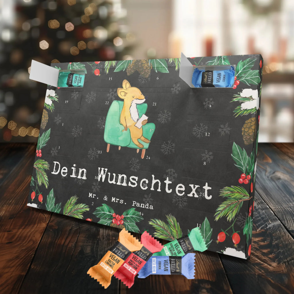 Personalisierter veganer Adventskalender Fuchs Bester Zuhörer der Welt Personalisierter veganer Adventskalender, für, Dankeschön, Geschenk, Schenken, Geburtstag, Geburtstagsgeschenk, Geschenkidee, Danke, Bedanken, Mitbringsel, Freude machen, Geschenktipp, Zuhörer, Freund, Freundin, offenes Ohr, Hilfsbereit, Hilfe