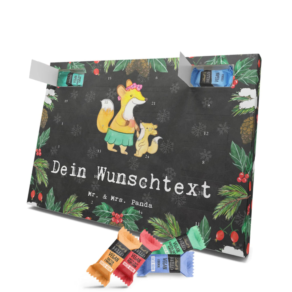 Personalisierter veganer Adventskalender Fuchs Beste Mama der Welt Personalisierter veganer Adventskalender, für, Dankeschön, Geschenk, Schenken, Geburtstag, Geburtstagsgeschenk, Geschenkidee, Danke, Bedanken, Mitbringsel, Freude machen, Geschenktipp, Mama, Mami, Mutter, Muttertag, Mutti, Ma, Tochter, Sohn, Beste Mama, Beste, Supermama