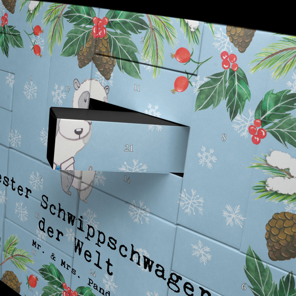 Befüllbarer Adventskalender Panda Bester Schwippschwager der Welt Befüllbarer Adventskalender, Adventskalender zum selbst befüllen, für, Dankeschön, Geschenk, Schenken, Geburtstag, Geburtstagsgeschenk, Geschenkidee, Danke, Bedanken, Mitbringsel, Freude machen, Geschenktipp, Schwippschwager, Schwibschwager, Schwipschwager, Schwager, Schwager des Ehepartners, Familie, Verwandtschaft, angeheiratet