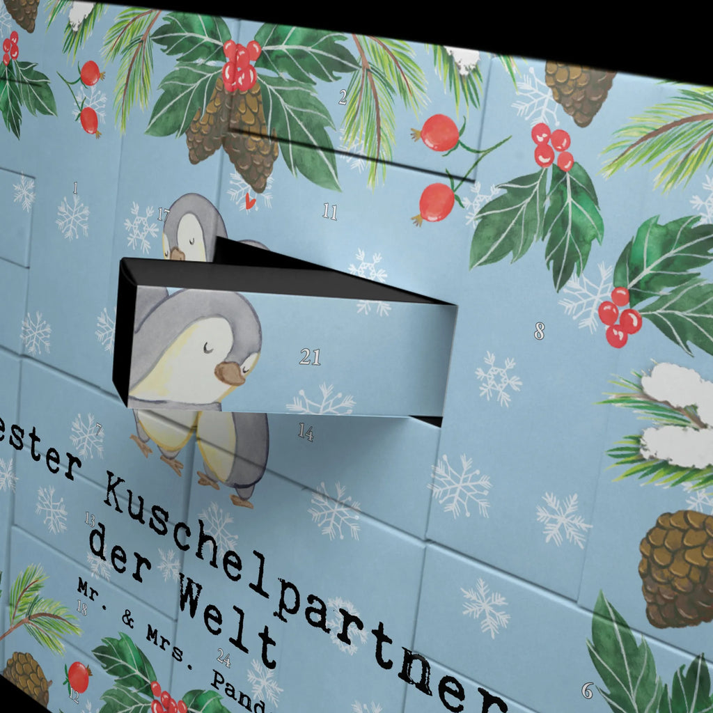 Befüllbarer Adventskalender Pinguin Bester Kuschelpartner der Welt Befüllbarer Adventskalender, Adventskalender zum selbst befüllen, für, Dankeschön, Geschenk, Schenken, Geburtstag, Geburtstagsgeschenk, Geschenkidee, Danke, Bedanken, Mitbringsel, Freude machen, Geschenktipp, Kuschelpartner, Lebenspartner, Ehepartner, Partner, Ehemann, Ehefrau, Kuscheln, Bett, Liebe, Freund, Freundin, Hochzeitstag, verliebt