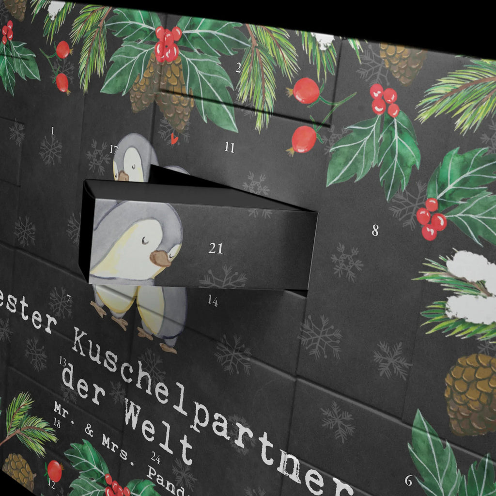 Befüllbarer Adventskalender Pinguin Bester Kuschelpartner der Welt Befüllbarer Adventskalender, Adventskalender zum selbst befüllen, für, Dankeschön, Geschenk, Schenken, Geburtstag, Geburtstagsgeschenk, Geschenkidee, Danke, Bedanken, Mitbringsel, Freude machen, Geschenktipp, Kuschelpartner, Lebenspartner, Ehepartner, Partner, Ehemann, Ehefrau, Kuscheln, Bett, Liebe, Freund, Freundin, Hochzeitstag, verliebt