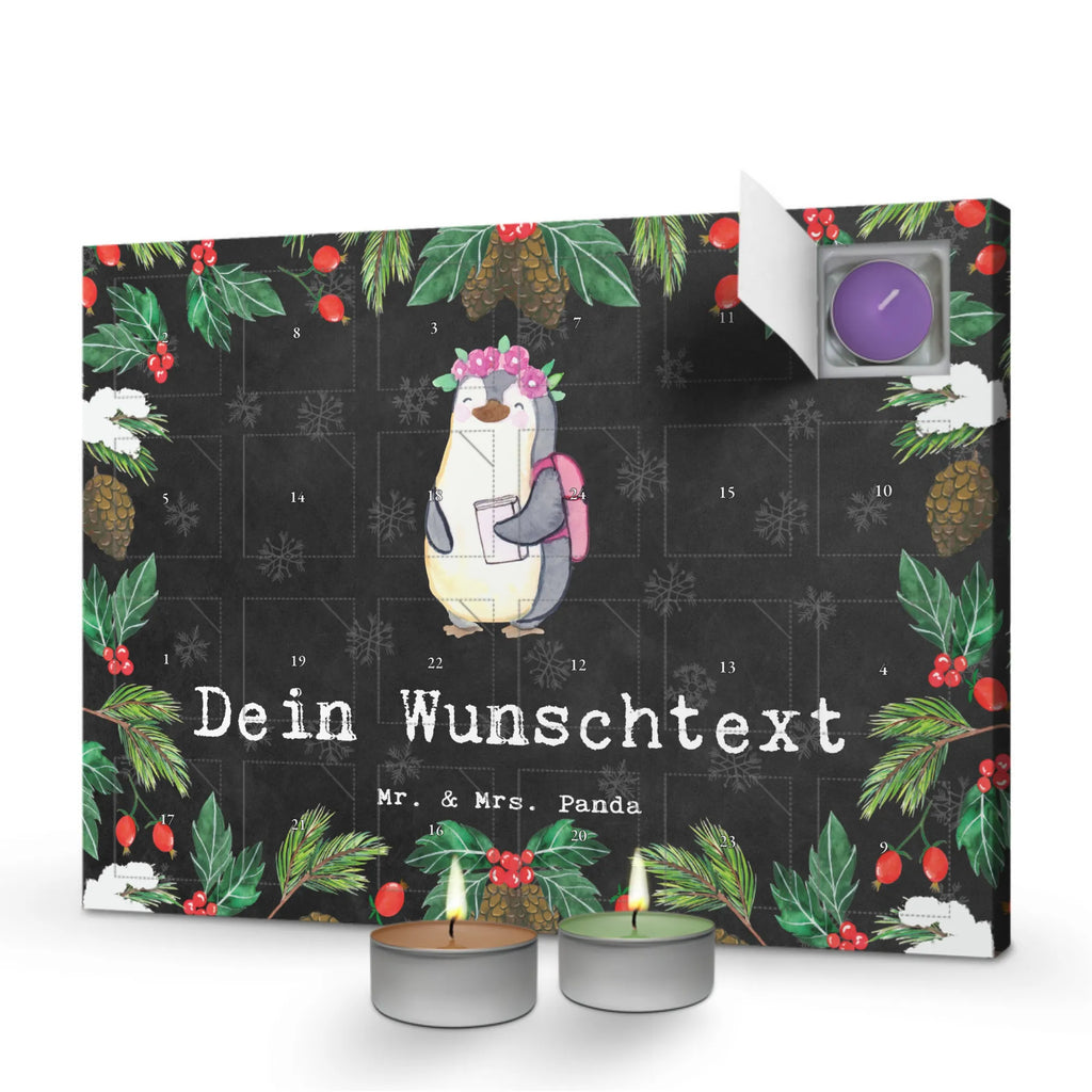 Personalisierter Duftkerzen Adventskalender Pinguin Beste Tochter der Welt Personalisierter Duftkerzen Adventskalender, für, Dankeschön, Geschenk, Schenken, Geburtstag, Geburtstagsgeschenk, Geschenkidee, Danke, Bedanken, Mitbringsel, Freude machen, Geschenktipp, Tochter, Töchter, Töchterchen, Geburt, Kleine, Mutter, Vater, Kind, Kinder, Familie, Belohnung