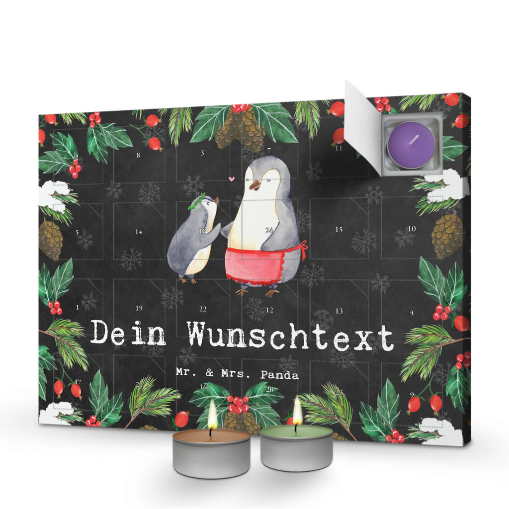 Personalisierter Duftkerzen Adventskalender Pinguin Beste Mutter der Welt Personalisierter Duftkerzen Adventskalender, für, Dankeschön, Geschenk, Schenken, Geburtstag, Geburtstagsgeschenk, Geschenkidee, Danke, Bedanken, Mitbringsel, Freude machen, Geschenktipp, Mama, Mami, Mutter, Muttertag, Mutti, Ma, Tochter, Sohn, Beste Mama, Beste, Supermama