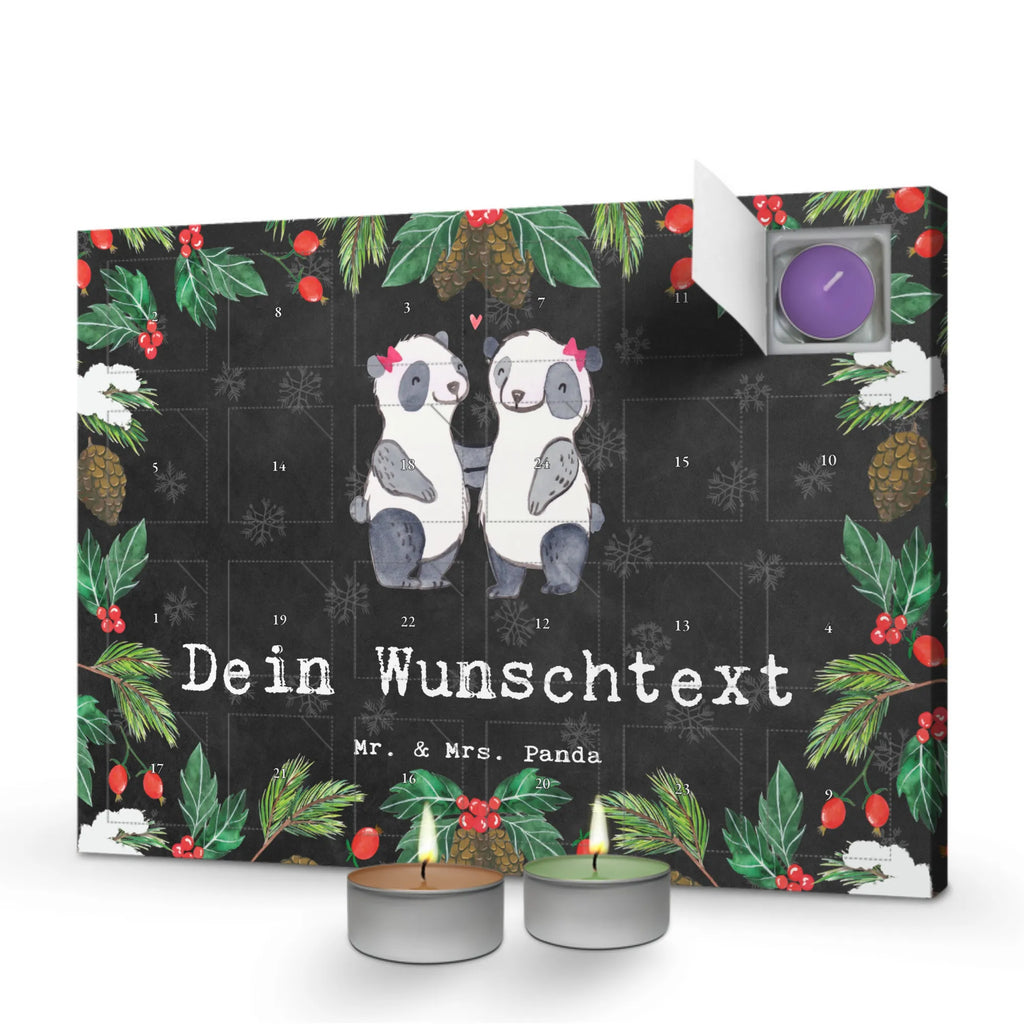 Personalisierter Duftkerzen Adventskalender Panda Beste Blutsschwester der Welt Personalisierter Duftkerzen Adventskalender, für, Dankeschön, Geschenk, Schenken, Geburtstag, Geburtstagsgeschenk, Geschenkidee, Danke, Bedanken, Mitbringsel, Freude machen, Geschenktipp, Blutsschwester, Blutsgeschwister, Freundin, Bae, Schwestern, Schwester, Geschwister, Schwesterherz, Sister, Familie, Kleinigkeit, Beste, Tochter, Liebe