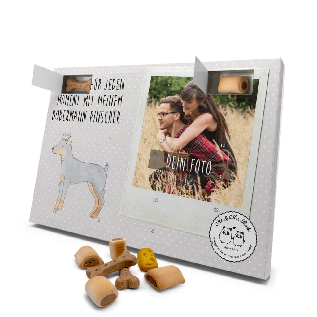 Personalisierter Hunde Foto Adventskalender Dobermann Pinscher Moment Personalisierter Hunde Foto Adventskalender, Hund, Hunderasse, Rassehund, Hundebesitzer, Geschenk, Tierfreund, Schenken, Welpe, Dobermann Pinscher