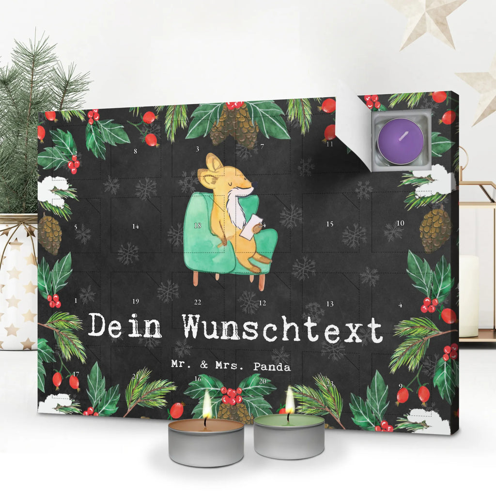 Personalisierter Duftkerzen Adventskalender Fuchs Bester Zuhörer der Welt Personalisierter Duftkerzen Adventskalender, für, Dankeschön, Geschenk, Schenken, Geburtstag, Geburtstagsgeschenk, Geschenkidee, Danke, Bedanken, Mitbringsel, Freude machen, Geschenktipp, Zuhörer, Freund, Freundin, offenes Ohr, Hilfsbereit, Hilfe