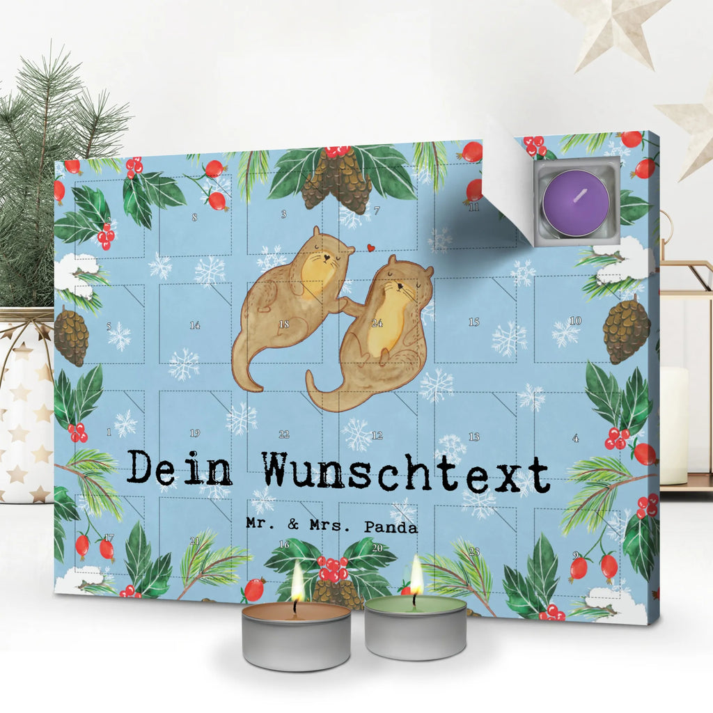 Personalisierter Duftkerzen Adventskalender Otter Bester Partner der Welt Personalisierter Duftkerzen Adventskalender, für, Dankeschön, Geschenk, Schenken, Geburtstag, Geburtstagsgeschenk, Geschenkidee, Danke, Bedanken, Mitbringsel, Freude machen, Geschenktipp, Partner, Ehepartner, Mann, Frau, Ehefrau, Ehemann. Freundin, Freund, Lebensgefährte, Paar, Liebe