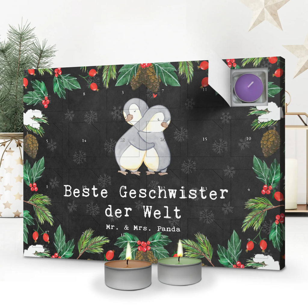 Duftkerzen Adventskalender Pinguin Beste Geschwister der Welt Adventskalender, Kerzen Adventskalender, Duftkerzen Adventskalender, für, Dankeschön, Geschenk, Schenken, Geburtstag, Geburtstagsgeschenk, Geschenkidee, Danke, Bedanken, Mitbringsel, Freude machen, Geschenktipp, Geschwister, Geschwisterchen, Bruder, Schwester, Schwestern, Brüder, Familie, Nachwuchs