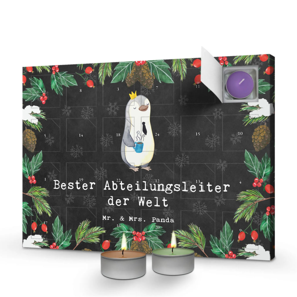 Duftkerzen Adventskalender Pinguin Bester Abteilungsleiter der Welt Adventskalender, Kerzen Adventskalender, Duftkerzen Adventskalender, für, Dankeschön, Geschenk, Schenken, Geburtstag, Geburtstagsgeschenk, Geschenkidee, Danke, Bedanken, Mitbringsel, Freude machen, Geschenktipp, Abteilungsleiter, Leiter, Geschäftsführer, Vorgesetzter, Kollege, Arbeit, Büro, Abschiedsgeschenk, Ruhestand, Abschied, Chef