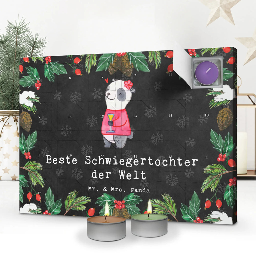 Duftkerzen Adventskalender Panda Beste Schwiegertochter der Welt Adventskalender, Kerzen Adventskalender, Duftkerzen Adventskalender, für, Dankeschön, Geschenk, Schenken, Geburtstag, Geburtstagsgeschenk, Geschenkidee, Danke, Bedanken, Mitbringsel, Freude machen, Geschenktipp, Schwiegertochter, Tochter, Ehefrau des Sohns, Frau, angeheiratet, Hochzeit