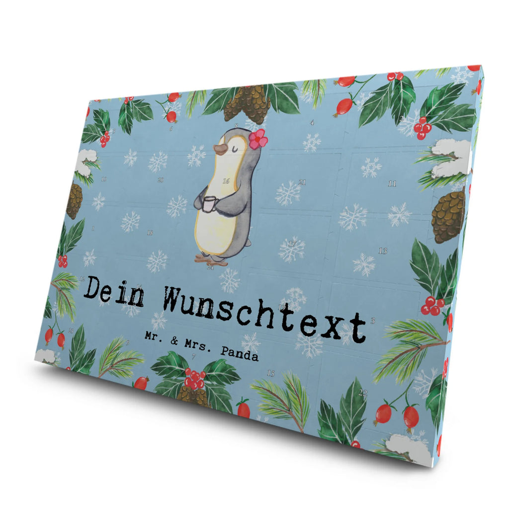 Personalisierter Tee Adventskalender Pinguin Beste Schwiegermutter der Welt Personalisierter Tee Adventskalender, für, Dankeschön, Geschenk, Schenken, Geburtstag, Geburtstagsgeschenk, Geschenkidee, Danke, Bedanken, Mitbringsel, Freude machen, Geschenktipp, Schwiegermutter, Schwiegermama, Schwiegereltern, Mama, Mutter, Mutter des Ehepartners, angeheiratet