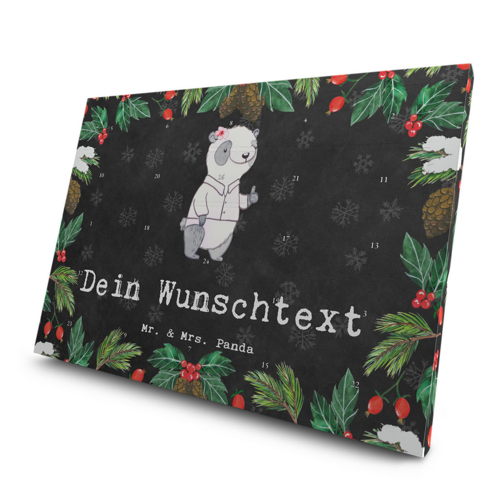 Personalisierter Tee Adventskalender Panda Beste Teamleiterin Personalisierter Tee Adventskalender, für, Dankeschön, Geschenk, Schenken, Geburtstag, Geburtstagsgeschenk, Geschenkidee, Danke, Bedanken, Mitbringsel, Freude machen, Geschenktipp, Teamleiterin, Seminarleiterin, Gruppenleiterin, Leiterin, Kollegin, Chefin, Vorgesetzte, Abschied, Abschiedsgeschenk, Ruhestand