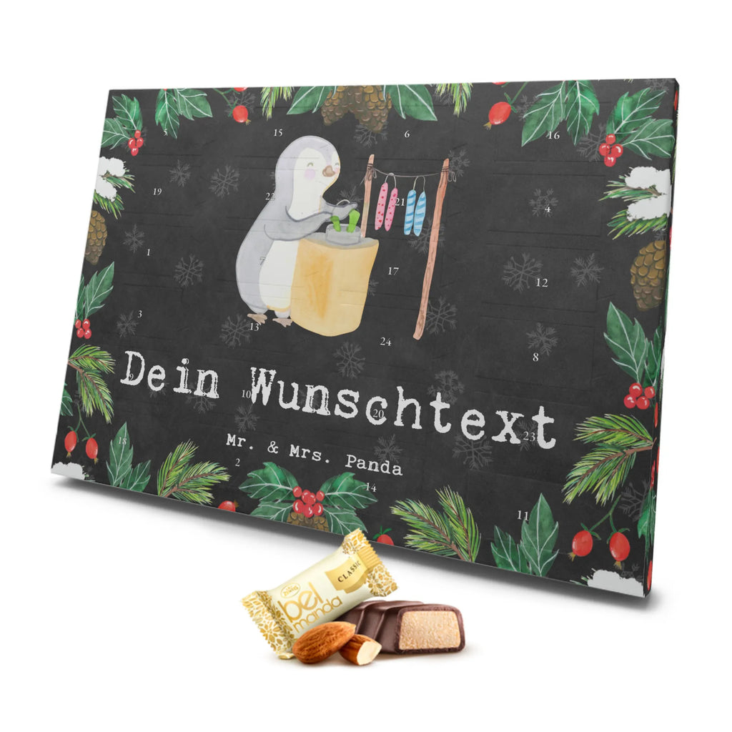 Personalisierter Marzipan Adventskalender Pinguin Kerzenziehen Personalisierter Marzipan Adventskalender, Geschenk, Sport, Sportart, Hobby, Schenken, Danke, Dankeschön, Auszeichnung, Gewinn, Sportler, Kerzenziehen, Kerzen ziehen. DIY, Deko basteln